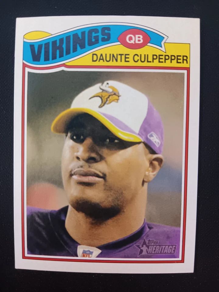 2005 Topps Heritage Daunte Culpepper #26 - Image 1 of 2