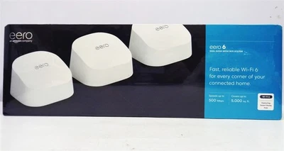 eero 6 Dual-Band Mesh WiFi System #M110311 Sealed Retail Box - Image 1 of 4