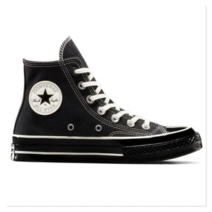 Sneakers alte CONVERSE Chuck 70 doppia toppa nero/egret taglia 9 - Foto 1 di 9