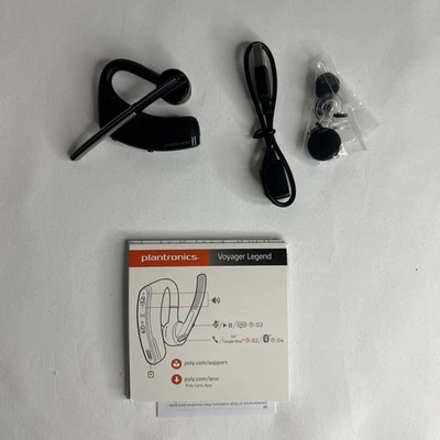 Plantronics Voyager Legend Bluetooth Headset-Black-Brand New open box  - Image 1 of 2