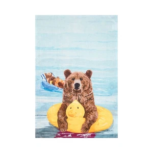 Innertube Bear Printed Flour Sack Kitchen Towel - Picture 1 of 2