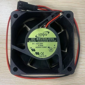 1PCS New ADDA AD0624VB-A71GP Cooling Fan 6025 DC24V 0.25A 6CM 2Pin - Picture 1 of 1