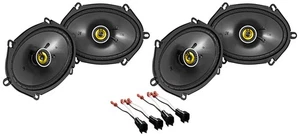 Front+Rear Kicker 6x8" Speaker Replacement Kit For 2004-2007 Mercury Monterey - Picture 1 of 11