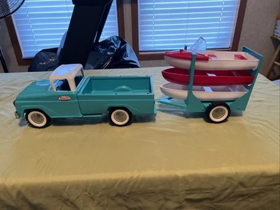 Tonka Boat Service Truck 100% Complete 1961 - image 1 of 4
