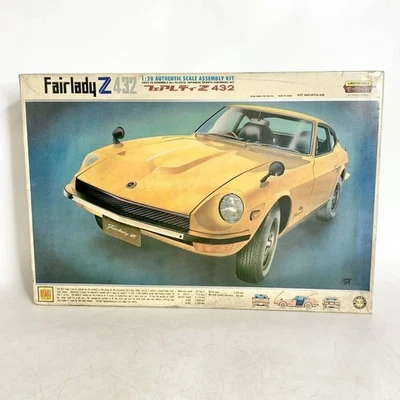 Raro kit modellino vintage OTAKI 1/20 Nissan Fairlady Z 432 con motore smontato - Immagine 1 di 4