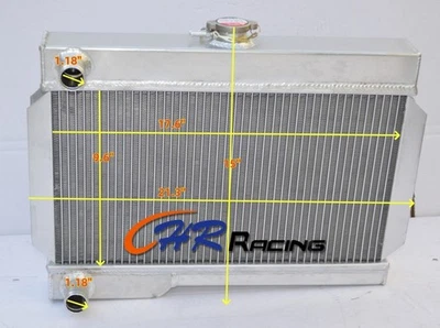 Radiador de aluminio para ROVER MG MG GT 1962-1974 NUEVO EN CAJA MANUAL Foto 1 de 4