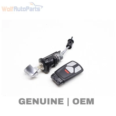 2018-2024 AUDI A4 QUATTRO 2.0L - LOCK Switch / Cylinder SET W/ KEY 8W0898374BN - Image 1 of 4