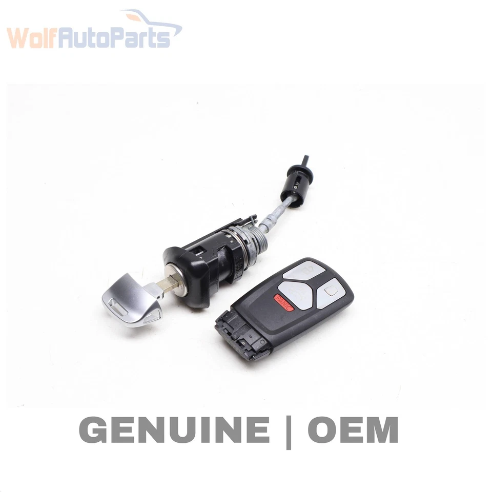 2018-2024 AUDI A4 QUATTRO 2.0L - LOCK Switch / Cylinder SET W/ KEY 8W0898374BN - Image 1 of 4