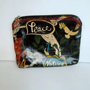 Sakroots The Sak kleine Tasche mit Reißverschluss - Peace, Birds & Nature - Bild 1 von 6