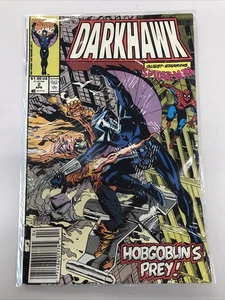 Cómic Darkhawk #13 La presa de Hobgoblin con Spider-Man - Imagen 1 de 2