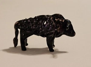 Bull Steer Lampwork Glass Figurine Trinket - Picture 1 of 11