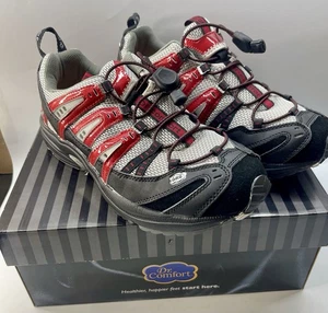 Dr. Comfort Performance Men’s 9W Red Athletic Shoes Therapeutic Walking Outdoor - Picture 1 of 8
