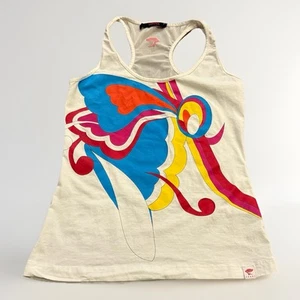 Versace Sport Womens White Halter Neck Tank Top Cod Art Tess Size M MEDIUM - Picture 1 of 10