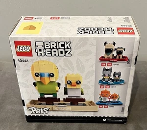 LEGO BRICKHEADZ Haustiere: Wellensittich (40443) Brandneu & Versiegelt - Bild 1 von 7