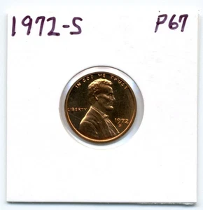 US. Un centavo. Lincoln. Gem Proof 1972-S - Imagen 1 de 2