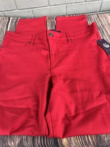 Gloria Vanderbilt 12 red NWT pants - Bild 1 von 6