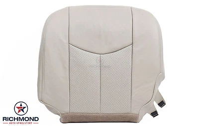 03-06 Cadillac Escalade-Driver Bottom Replacement Leather Seat Cushion Cover TAN - Изображение 1 из 4