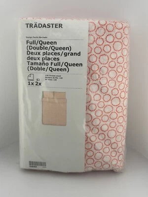 SEALED - IKEA TRADASTER Orange Dotted Circles Duvet Cover & 2 Pillowcase Foto 1 de 4