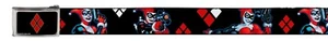 Hebilla de cinturón web para hombre mujer niños DC Comics Harley Quinn WJK010 - Imagen 1 de 1