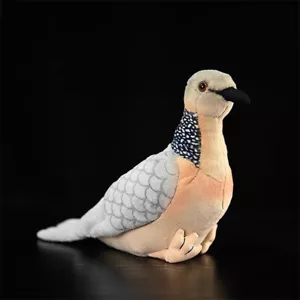 23cm Spotted Dove Doll Simulation Plush Toy Stuffed Soft Animal Xmas Doll Gift - Picture 1 of 20