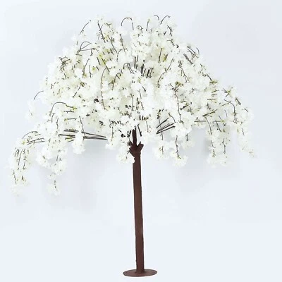 5 ft Artificial Cherry Blossom Tree Detachable Metal Base Party Home Decorations - Image 1 of 2