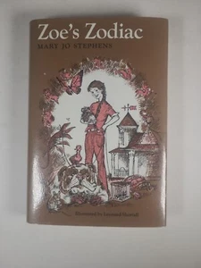 Signed - ZOE'S ZODIAC By Mary Jo Stephens - 1971 Second Printing Hardcover - Picture 1 of 9