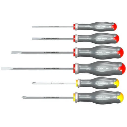Facom ATPST.J6 6 Piece Pro Twist Stainless Steel Screwdriver Set - Image 1 of 1