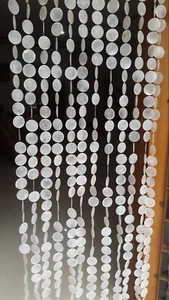 Classic Capiz Door Curtain Round (Beach Wedding Decor Curtain) - Picture 1 of 5