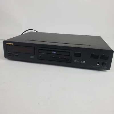 Reproductor de DVD/CD vintage ONKYO DV-S525 - Hecho en Japón sin lente remota limpiada Foto 1 de 4