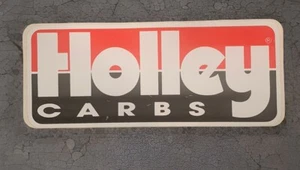 Neu Vintage Original Holley Kohlenhydrate Nascar Aufkleber/Aufkleber 3” x 7,5” NHRA - Bild 1 von 4