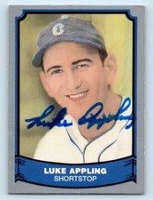 1988 Pacific Legends I #4 Luke Appling Signed Card NM
