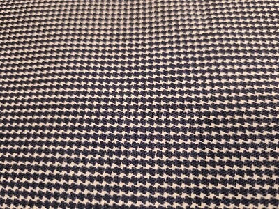 Tela dental de perro de algodón azul y blanco 61w X 1yd Foto 1 de 4