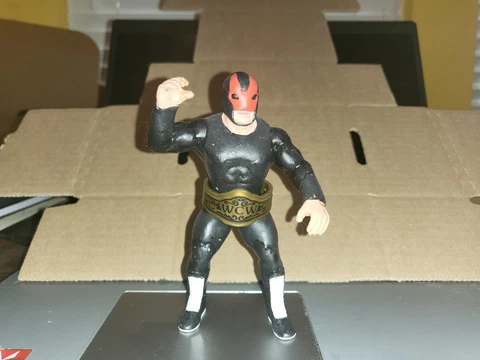 WWF WCW HASBRO  THE BLACK SCORPION RIC FLAIR GALOOB WRESTLING FIGURE MATTEL Cover