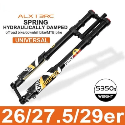 MTB Inverted Fork Bike Suspension 26 27.5 29in oil Gas SUR RON Electric Dirt DH - Image 1 of 4