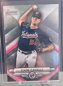 Cade Cavalli 2023 Bowman Sterling RC #BSR-49 Washington Nationals - Picture 1 of 2
