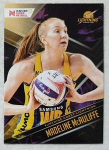 2019 Suncorp Super Netball Base Card 74 Madeline McAuliffe - Picture 1 of 2