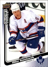 2009-10 Collector's Choice Maple Leafs Hockey Card #39 Mike Komisarek
