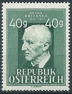 1949 AUSTRIA ANTON BRUCKNER MNH ** - A043 - Picture 1 of 1