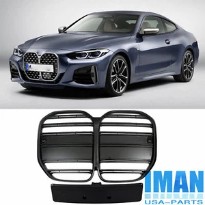 Parrilla delantera Kindey negra brillante para BMW G22 serie 4 cupé 2P 2021-24 sin ACC - Imagen 1 de 6