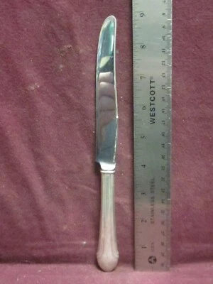 CUCHILLO ROMÁNTICO Sterling Alvin 9" sin monograma Foto 1 de 3