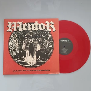 MENTOR (pl) - Cults, Crypts And Corpses - LP (ltd. RED vinyl) - THRASH METAL - Bild 1 von 1