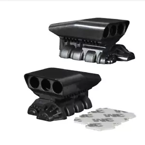 Mock Supercharger Set for most 1:10 RC bodies suit Drift or Crawl - Picture 1 of 3