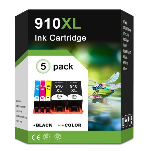 910XL BCYM Ink For HP OfficeJet Pro 8010 8015 8020 8022 8025 8028 8030
