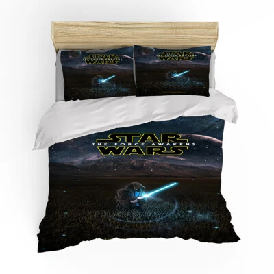 Juego de funda nórdica Doona edredón cama doble king individual Star Wars Foto 1 de 2