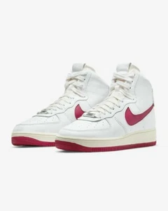 Nike Air Force 1 High Retro Sculpt Size 6.5 Summit White Red DC3590 100 New - Picture 1 of 9