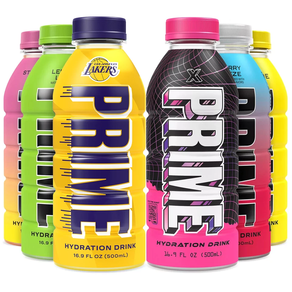 🍋PRIME Hydration 500ml | NEW 2025 ALL Flavours 🍇 | Logan Paul & KSI 📦✅ - Image 1 of 1