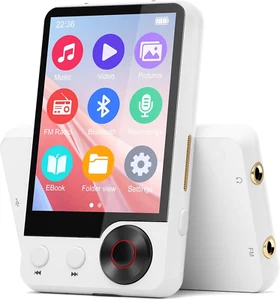 Lettore MP3 Da 128 GB Con Bluetooth 5.3, Lettore Musicale Digitale Audio Hifi Co - Foto 1 di 12