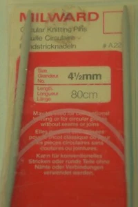 4.5mm MILWARD CIRCULAR NEEDLE - choose length - Picture 1 of 1
