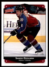1999-00 Upper Deck Victory Sandis Ozolinsh #83