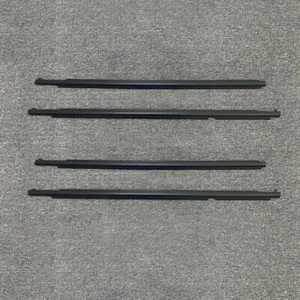 Black Door Belt Molding Weatherstrip Kit Covers Trims For Lexus LX570 2008-2021 - Picture 1 of 2